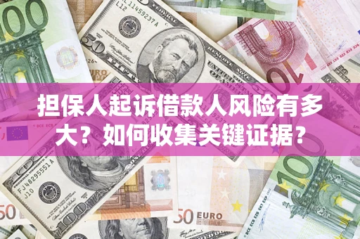 济南担保人起诉借款人风险有多大？如何收集关键证据？