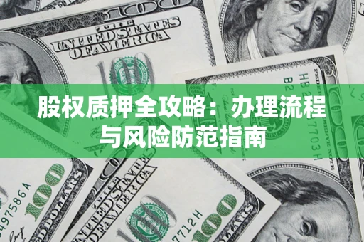 济南股权质押全攻略：办理流程与风险防范指南