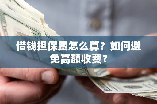 济南借钱担保费怎么算？如何避免高额收费？
